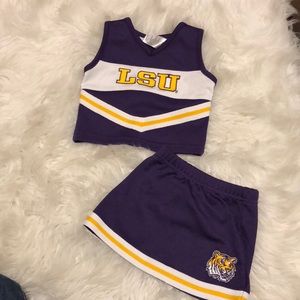 LSU cheer outfit